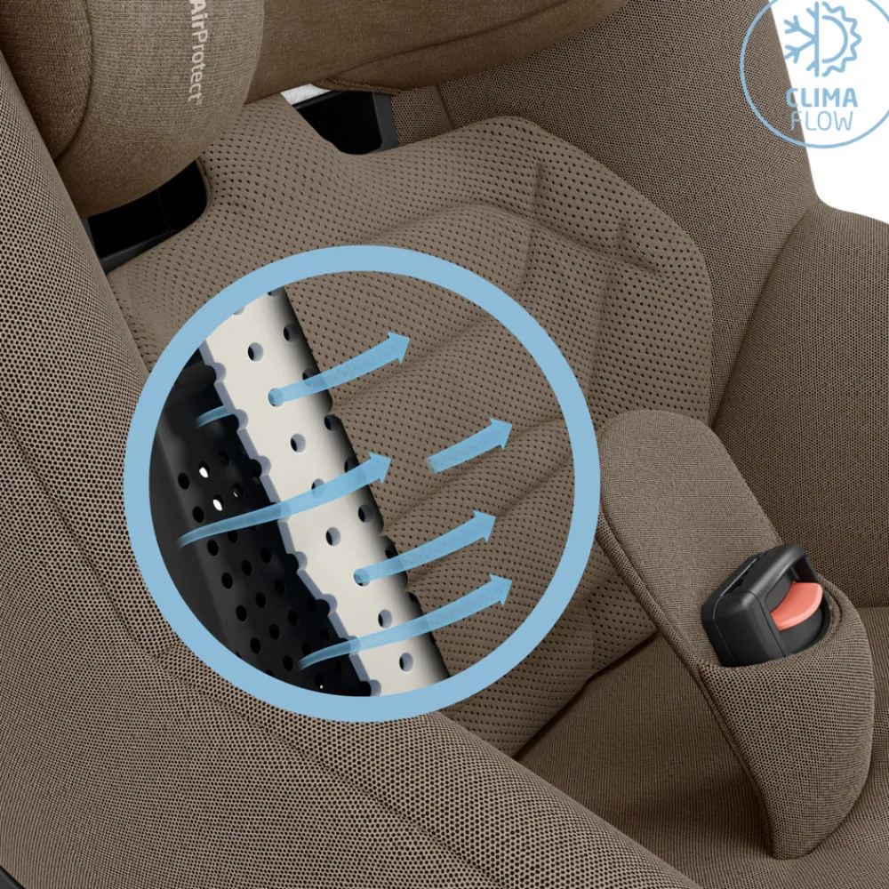 Maxi-Cosi Pearl 360 Pro - authentic truffle- Autostole Uden Baser|Autostole 61-105 Cm (3 Mdr.-4 År)