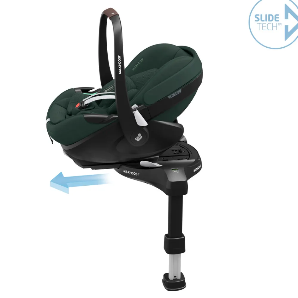 Maxi-Cosi Pebble 360 Pro2 - Twillic Green- Autostole Uden Baser|Autostole 40-87 Cm (0-15 Mdr.)