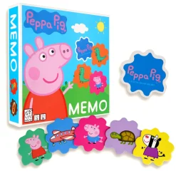 Gurli Gris Peppa Pig Memo- Bingo & Huskespil