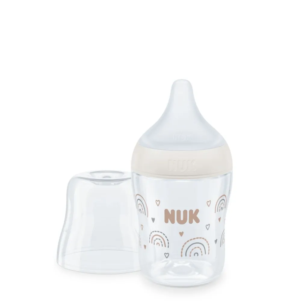 NUK Perfect Match PP sutteflaske 150 ml - Rainbow- Sutteflasker