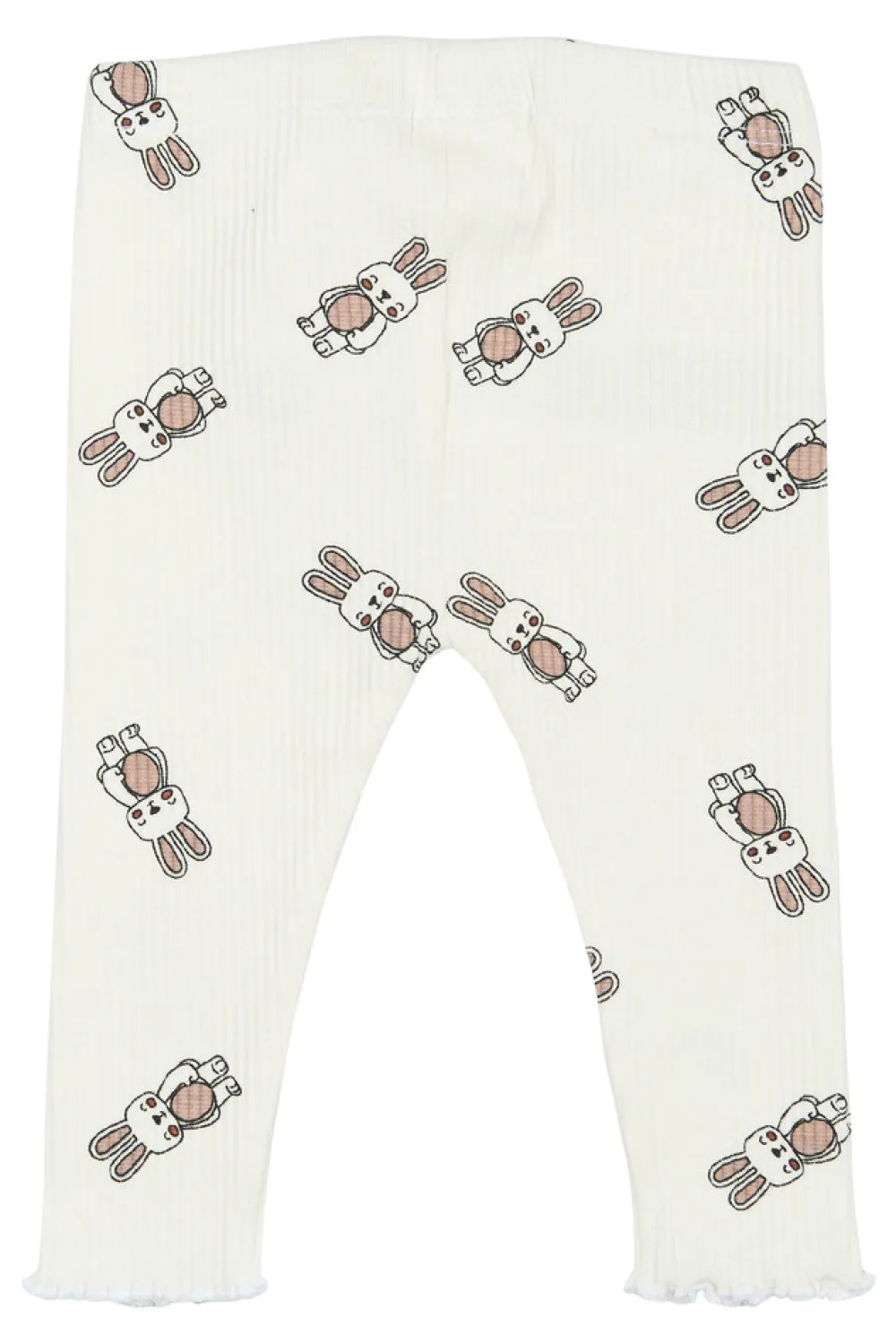 The New Siblings Pippa Rib Leggings - Cloud dans- Leggings