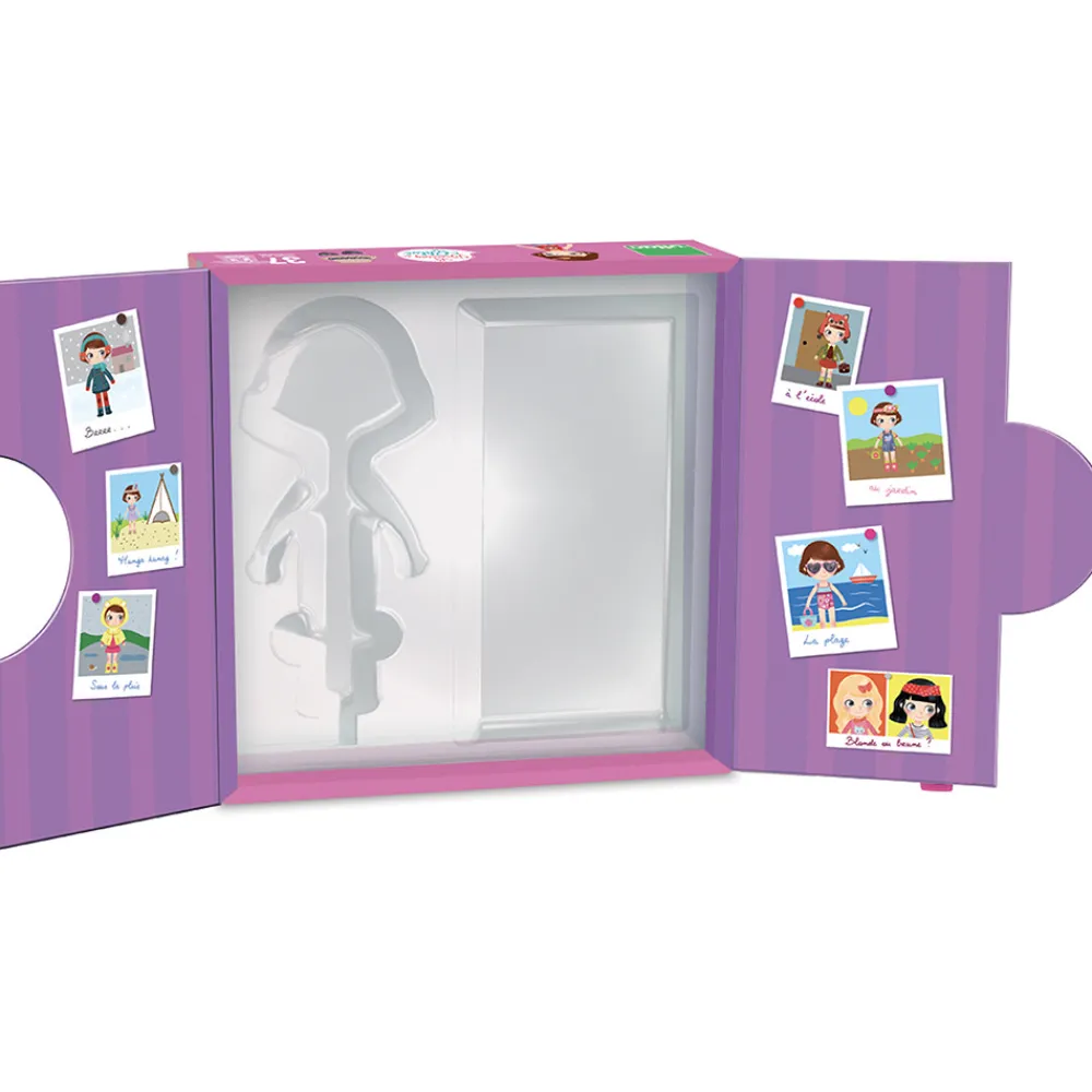 Vilac Påklædningsdukke - Magnetisk- Magnetlegesæt