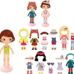 Vilac Påklædningsdukke - Magnetisk- Magnetlegesæt