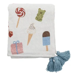 Bloomingvillemini Plaid, Sweets, Natur-Børn Tæpper