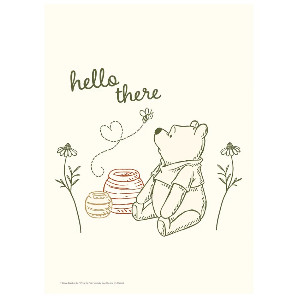 Poster & Frame Plakat - Peter Plys-Børn Plakater