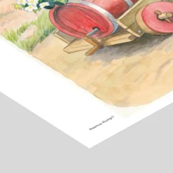 Poster & Frame Plakat - Rasmus Klump Regnvejr 30x40-Børn Plakater