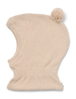 Wheat Pomi Strikket Elefanthue - Dusty lavender- Elefanthuer & Huer