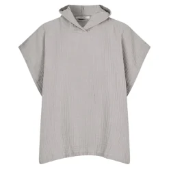 Lille Kanin Poncho, Brown Smoke, 1-3 år, 80/98-Børn Badeslag & Ponchoer