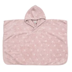 Müsli Poncho med hætte frotté - nightingaler 92-104-Børn Badeslag & Ponchoer