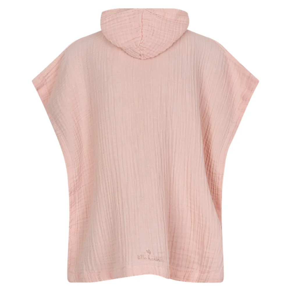 Lille Kanin Poncho, Rose Smoke, 1-3 år, 80/98-Børn Badeslag & Ponchoer