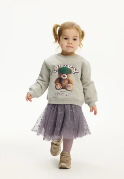 The New Siblings Poppy Skørt - GRAY RIDGE- Nederdele