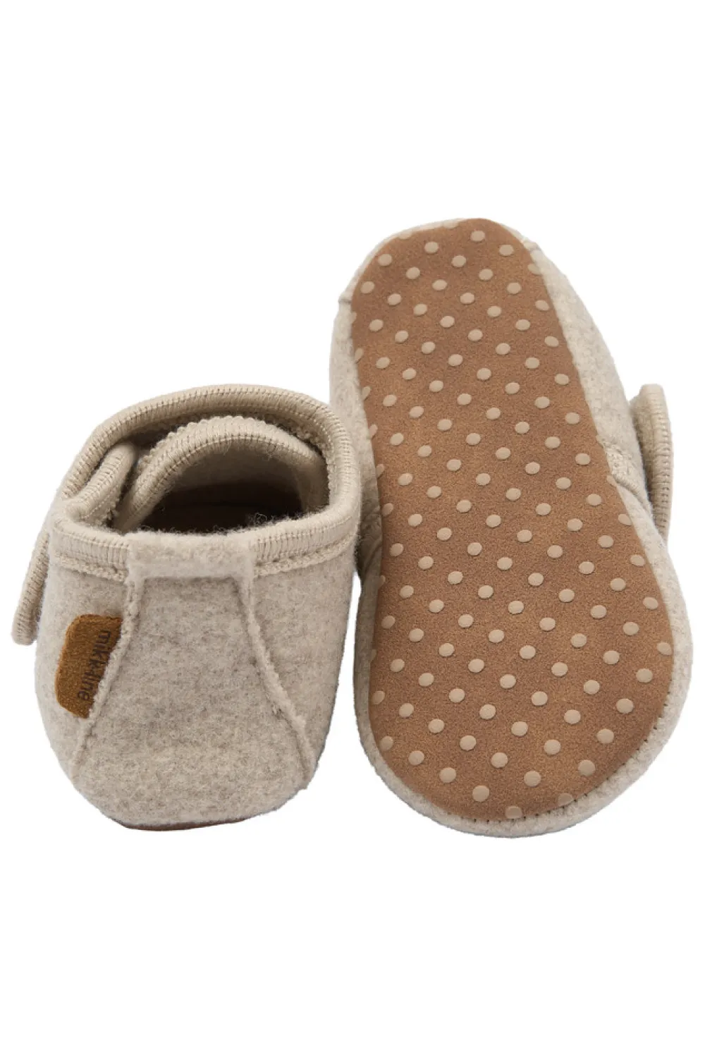 Mikk-Line Prewalker Filt - OFF WHITE- Hjemmesko