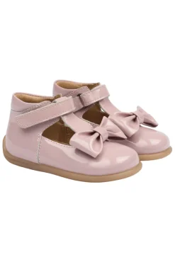 Pompom Prewalker Mary Jane - Dusty rose- Begyndersko