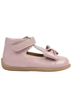 Pompom Prewalker Mary Jane - Dusty rose- Begyndersko