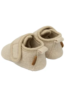 Mikk-Line Prewalker Uld - Off white- Uld Hjemmesko