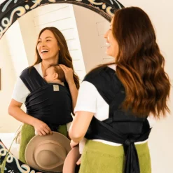 LÍLLÉ BABY Prewrap vikle, Dragonfly - Sort- Bæreseler & Vikler