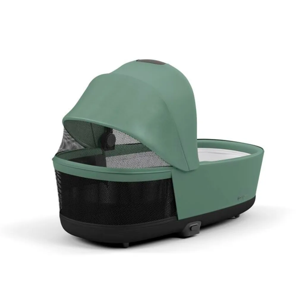 Cybex Priam Duovogn - leaf green/matt black- Kombivogne Med Flade Sæder