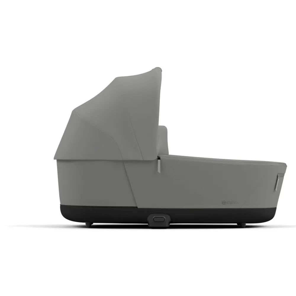 Cybex Priam Duovogn - mirage grey/chrome black- Kombivogne Med Flade Sæder