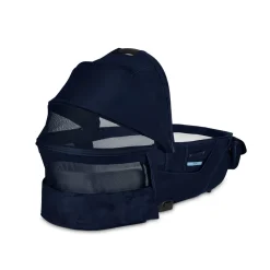 Cybex Priam Duovogn - Rebellious luxury denim blue/matt black- Kombivogne Med Flade Sæder