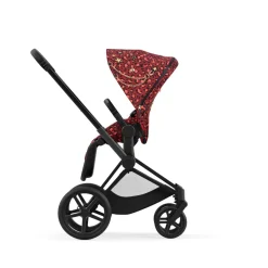 Cybex Priam duovogn - rockstar/matt black- Kombivogne Med Flade Sæder