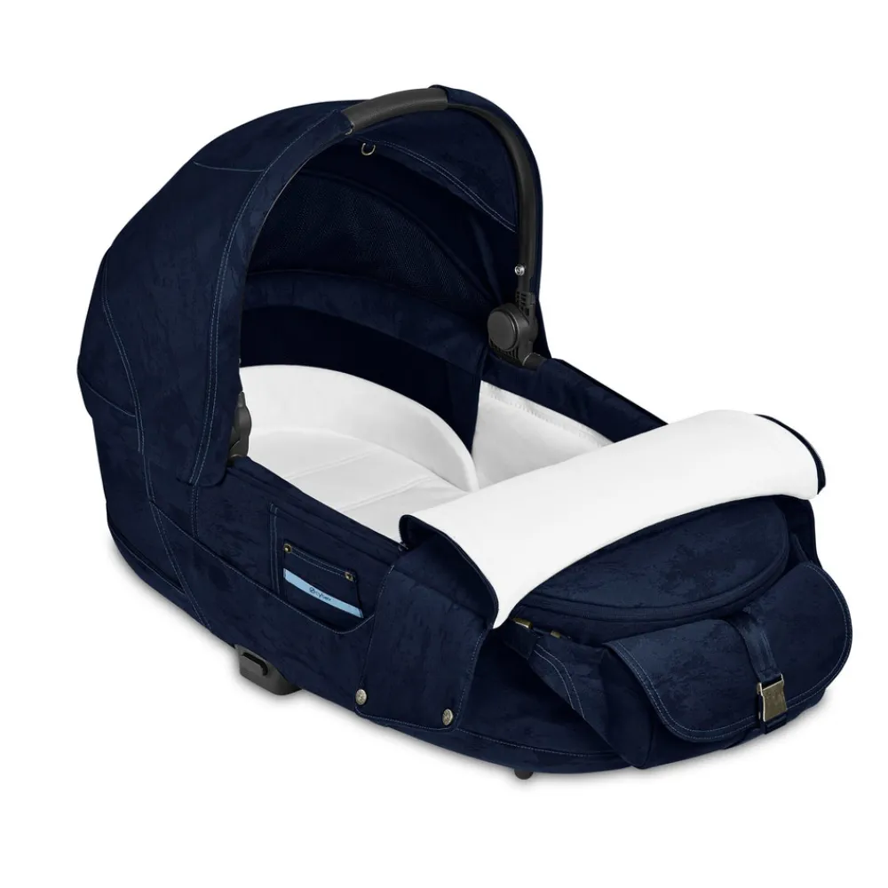 Cybex PRIAM Lux liggedel- Rebellious Luxury Denim Blue- Liggedele Til Kombivogne