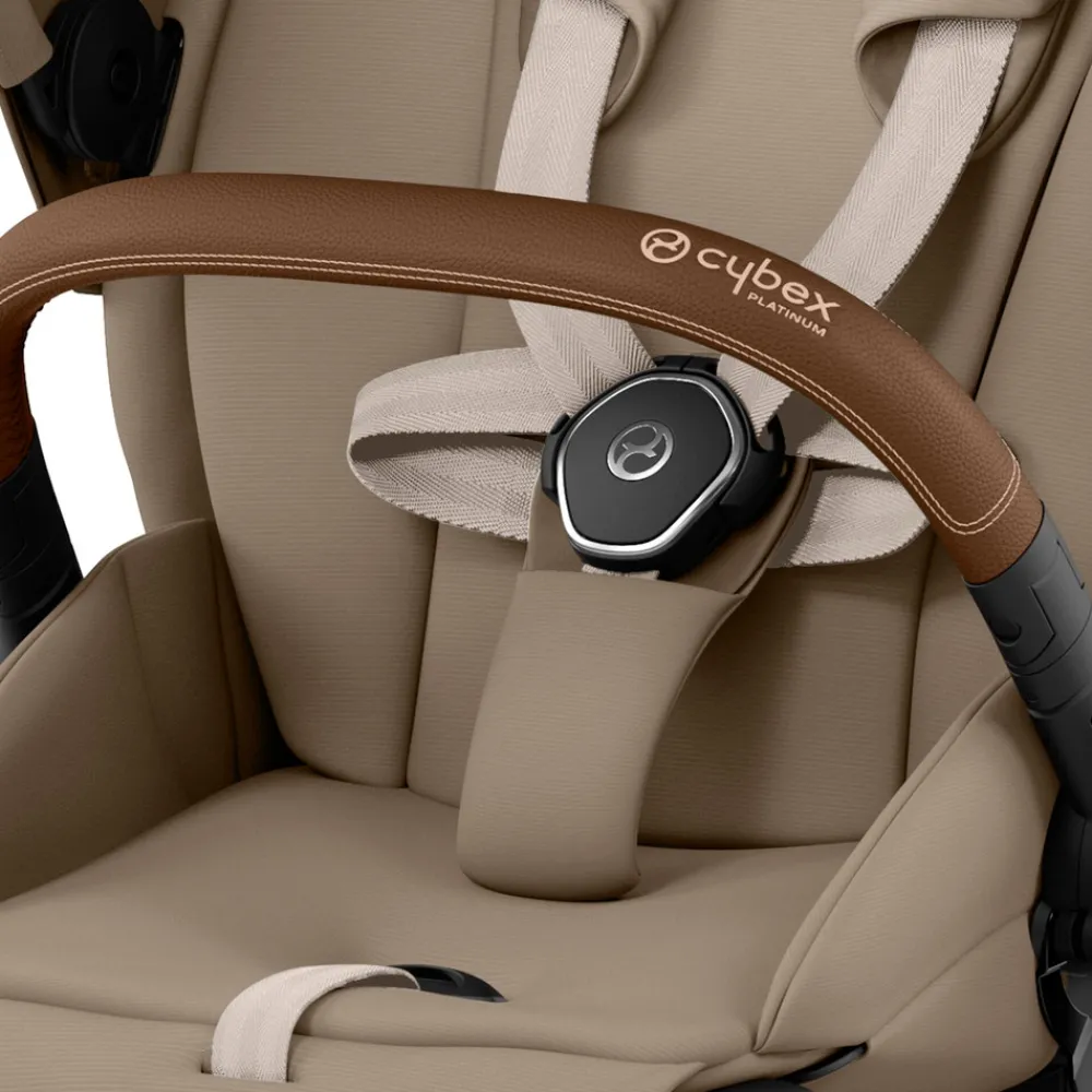 Cybex Priam pakke - cozy beige/chrome brown PLUS- Kombivognspakker