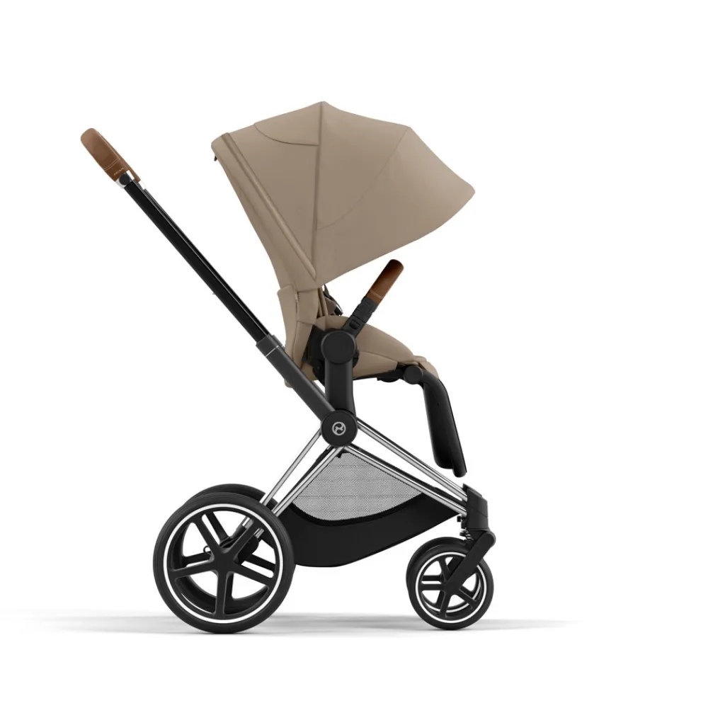 Cybex Priam pakke - cozy beige/chrome brown PLUS- Kombivognspakker