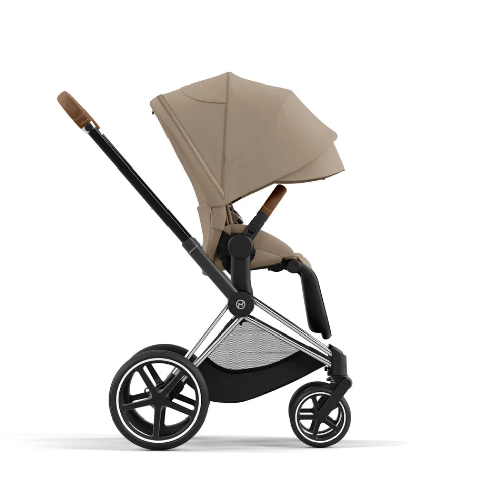 Cybex Priam pakke - cozy beige/chrome brown PLUS- Kombivognspakker