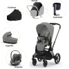 Cybex Priam pakke - mirage grey/matt black- Kombivognspakker