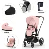 Cybex Priam pakke - peach pink/rosegold PLUS- Kombivognspakker