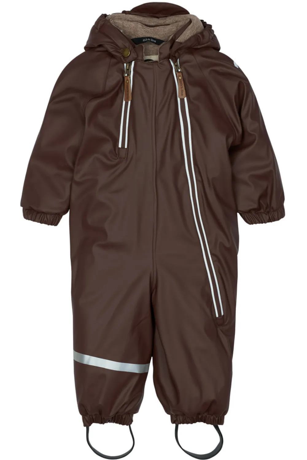 Mikk-Line PU Flyverdragt 2 Zip Recycled - French roast- Flyverdragter|Regntøj