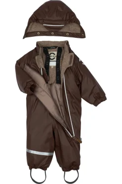 Mikk-Line PU Flyverdragt 2 Zip Recycled - French roast- Flyverdragter|Regntøj