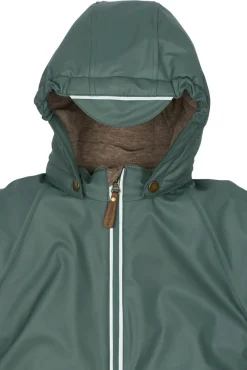 Mikk-Line PU Flyverdragt Recycled - Balsam green- Regntøj|Flyverdragter