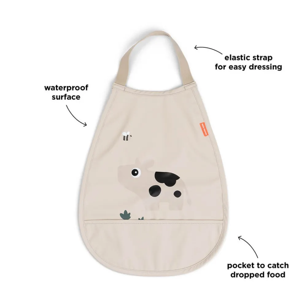 Done By Deer Pull-over hagesmæk Tiny farm Sand- Hagesmække