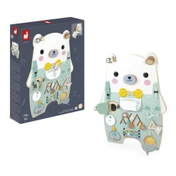 Janod Pure - Bear Activity Board- Aktivitetslegetøj