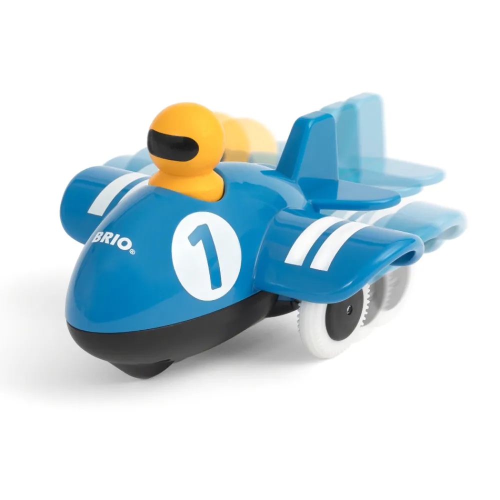 Brio Push & Go Flyvemaskine - FSC®- Traktorer & Fly