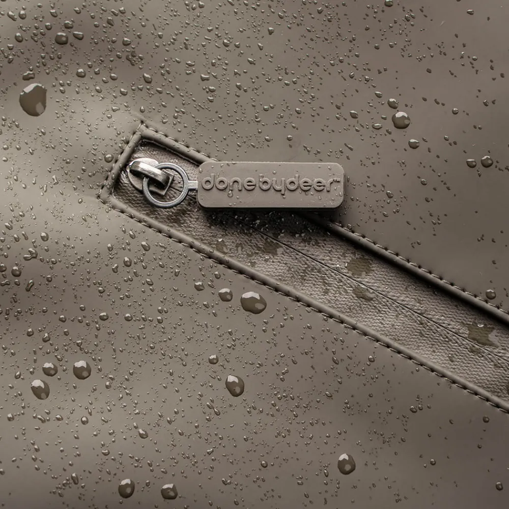 Done By Deer Puslerygsæk - Taupe- Pusletasker & Transporttasker