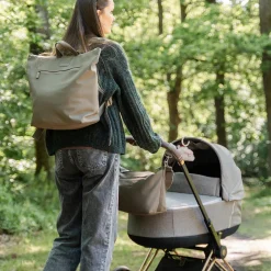 Done By Deer Puslerygsæk - Taupe- Pusletasker & Transporttasker