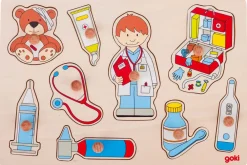 Goki Puslespil, hos læge- Puslespil