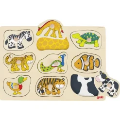 Goki Puslespil, hvem tilhøre hvor?- Puslespil