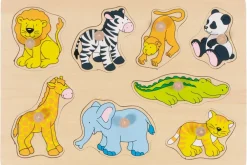 Goki Puslespil, zoo dyr- Puslespil