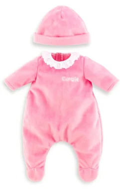COROLLE Pyjamas Pink + Hat 12"- Dukketilbehør