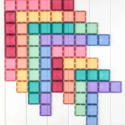 CONNETIX Ractangle Pack - magnetsæt 24 dele - pastel- Magnetlegesæt