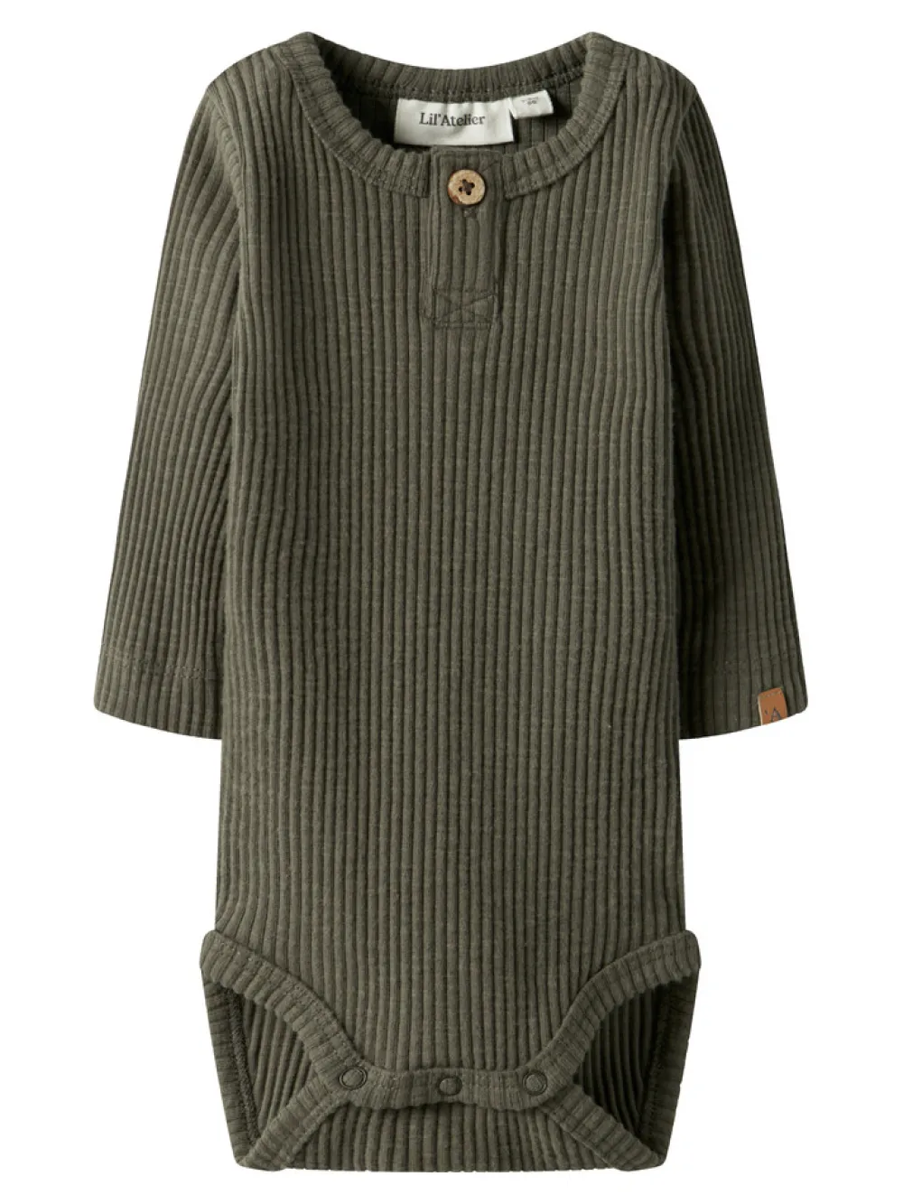 Lil' Atelier Rajo Mal Langærmet Body - Sea Turtle- Bodystocking Langærmet