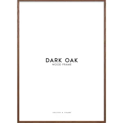 Poster & Frame Ramme Mørk egetræ A3-Børn Rammer