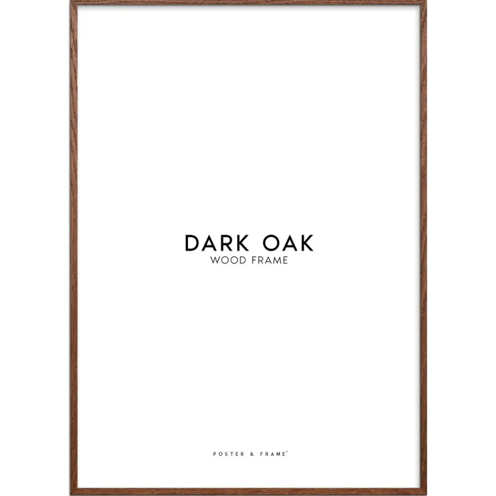 Poster & Frame Ramme Mørk egetræ 50x70-Børn Rammer