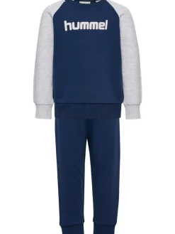 hummel Reg Base Sweat Sæt - Dress Blues- Sweatsæt