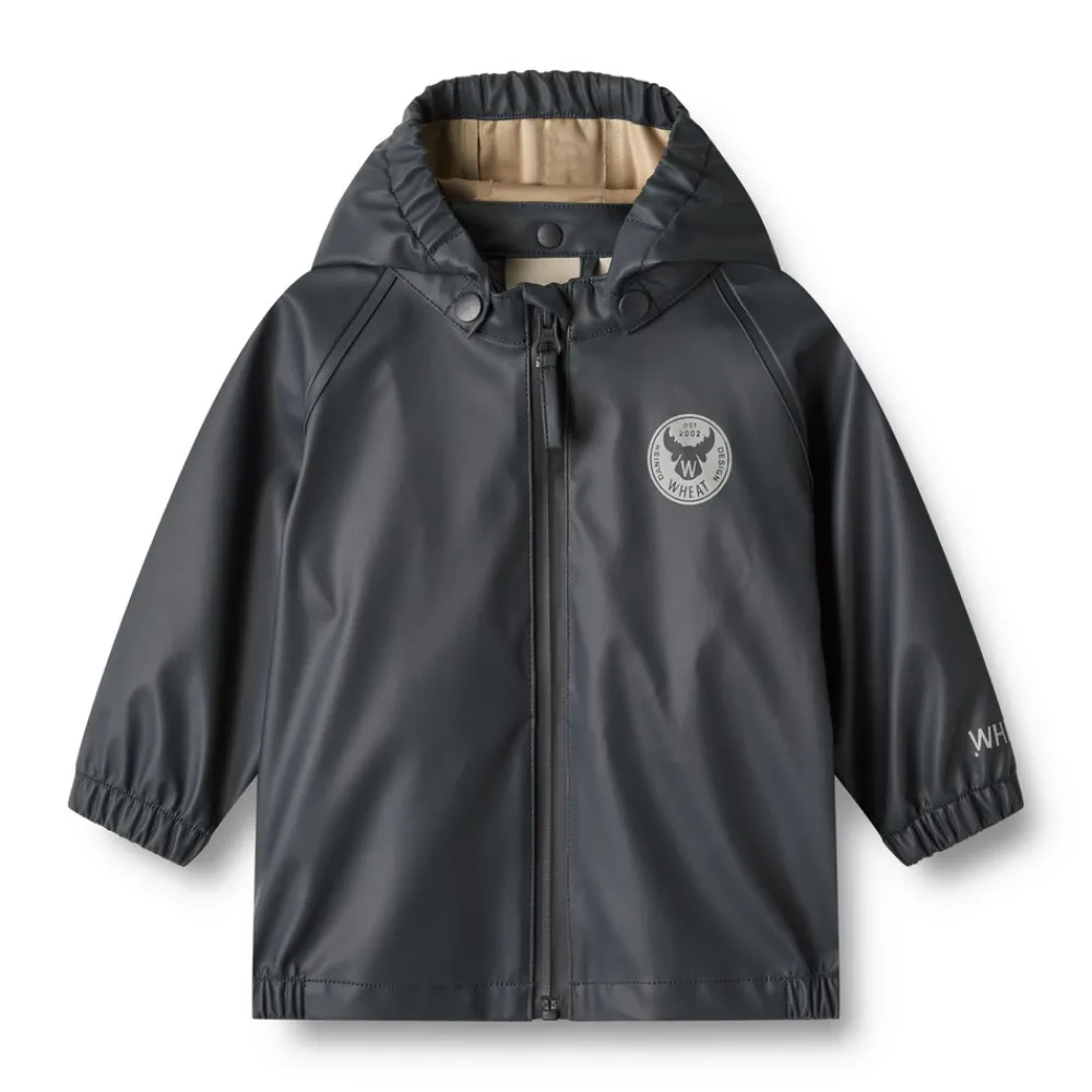 Wheat Regnjakke Chardy - Ink- Regntøj