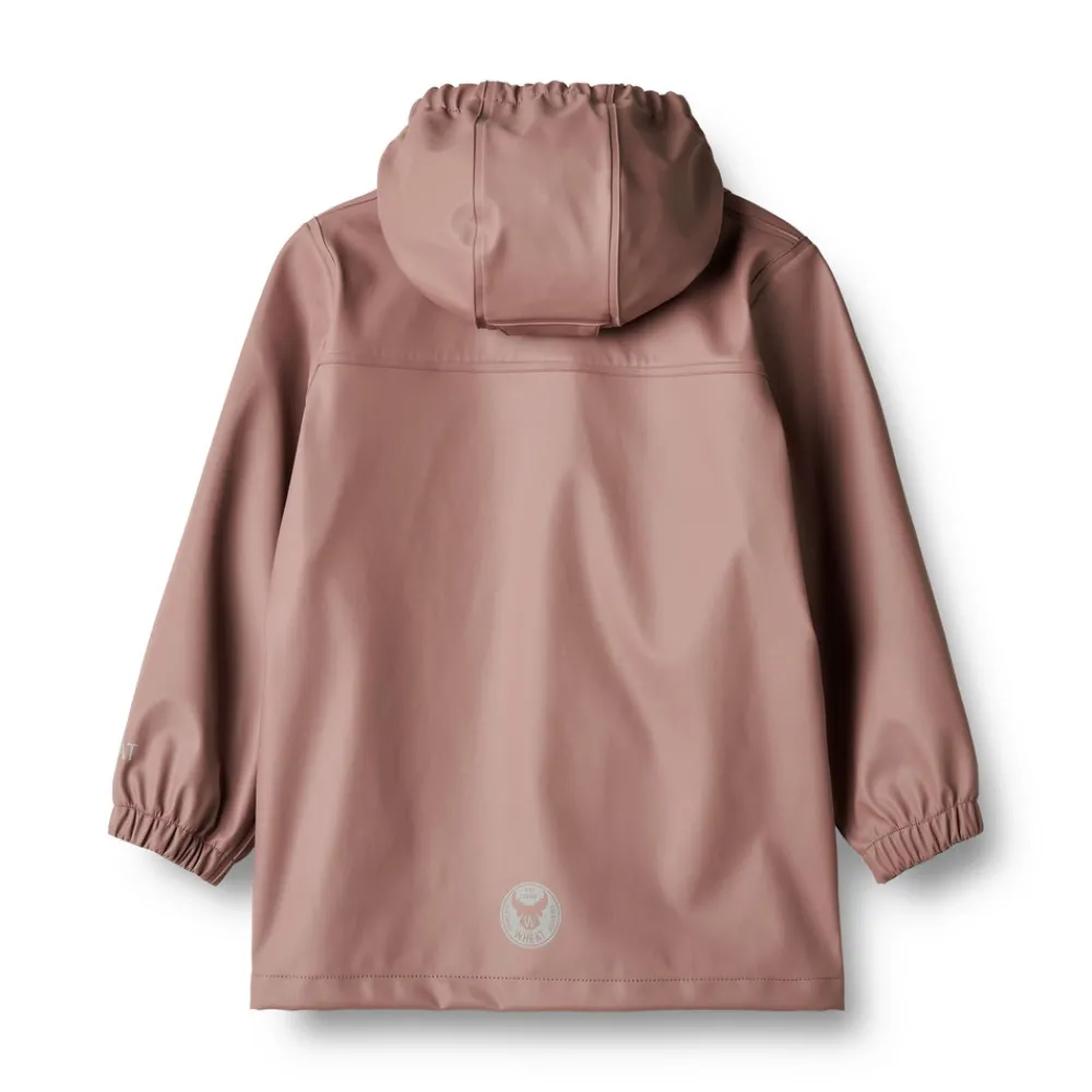 Wheat Regnjakke Ollo - Dusty Lilac- Regntøj