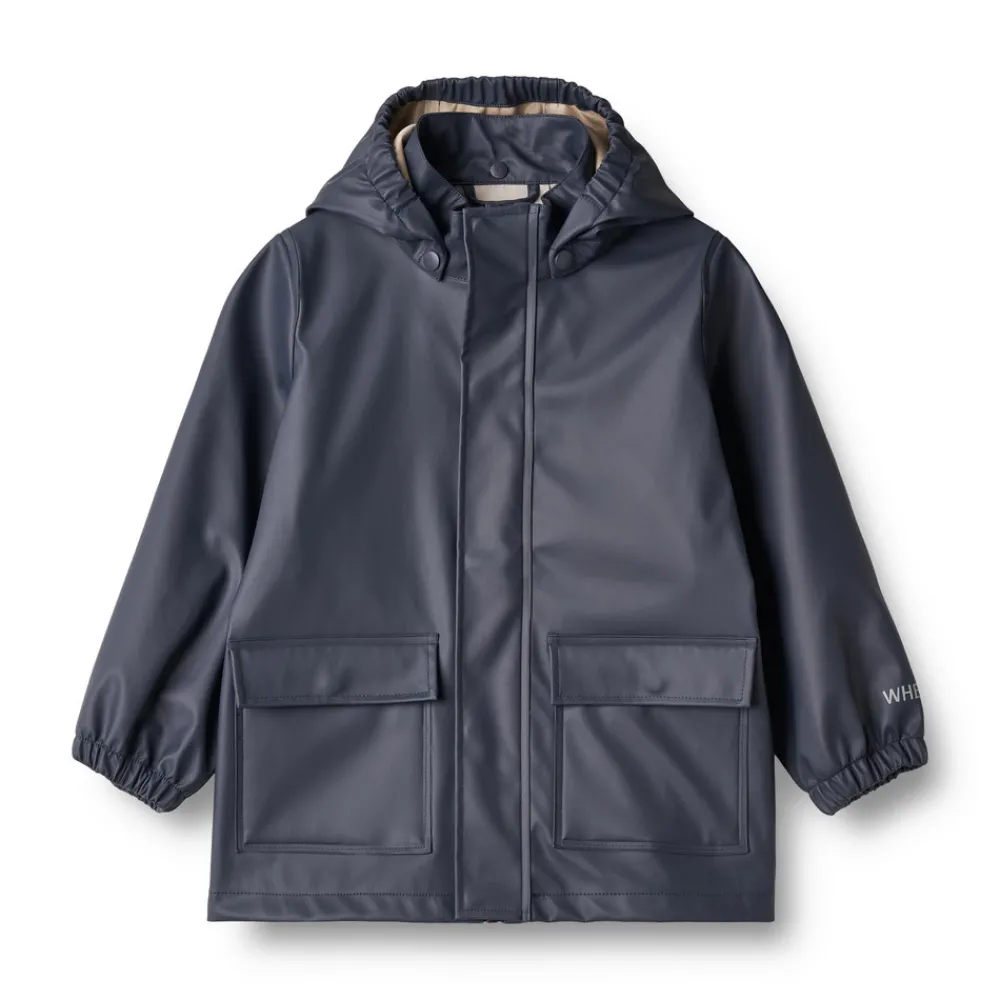 Wheat Regnjakke Ollo - Ink- Regntøj